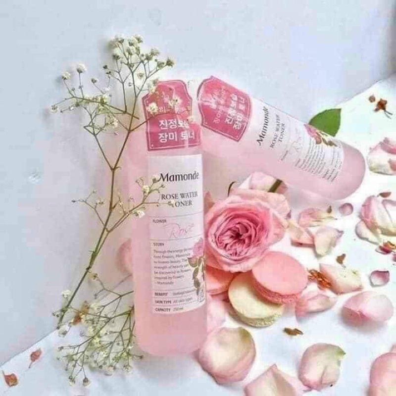 Nước Hoa Hồng Mamonde Rose Water Toner lành tính