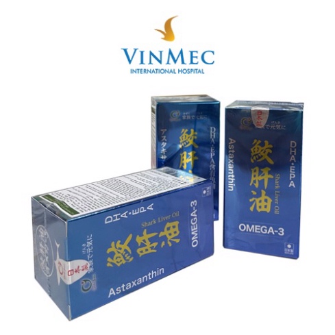 [Made in JAPAN] Thực phẩm bảo vệ sức khỏe Shark Liver Oil Omega-3 tại Vinmec