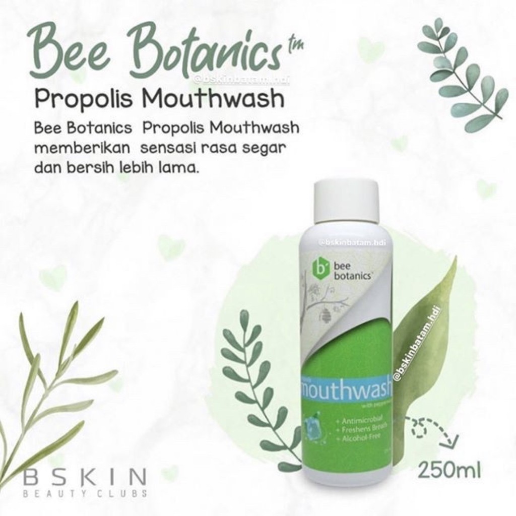 (hàng Mới Về) Sữa Rửa Mặt Propolis Bee Botanics Dung Tích 250ml