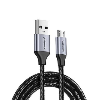  màu Đen Dây USB 2.0 sang micro USB  vỏ nhôm UGREEN 60148 60147 US290