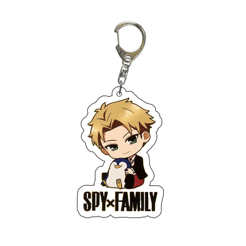 Móc Khóa Nhựa Acrylic Hình Nhân Vật Anya Yor Forger Twilight Trong Anime SPY×FAMILY