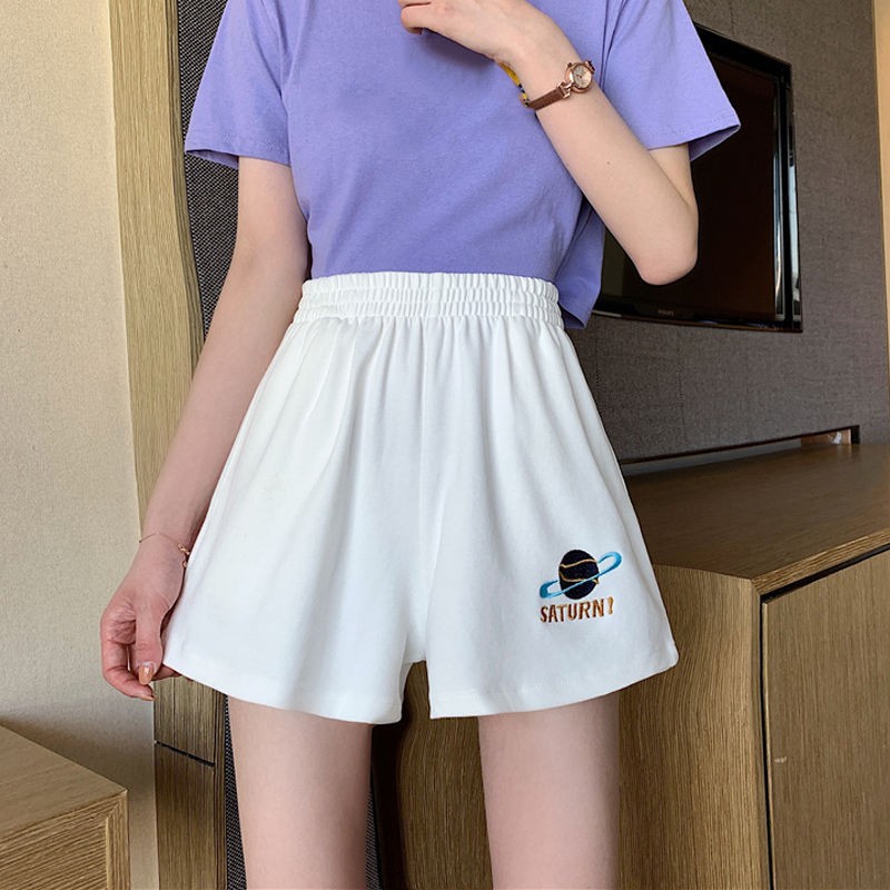 Quần short nữ Saturn chất thun, quần đùi mặc nhà co giãn mát - CUTEZOO