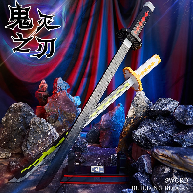 Đồ Chơi Xếp Hình Nhân Vật kimetsu no yaiba Trong Demon Slayer