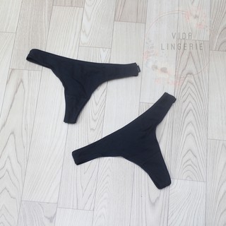 Quần lọt khe cotton trơn xuất âu