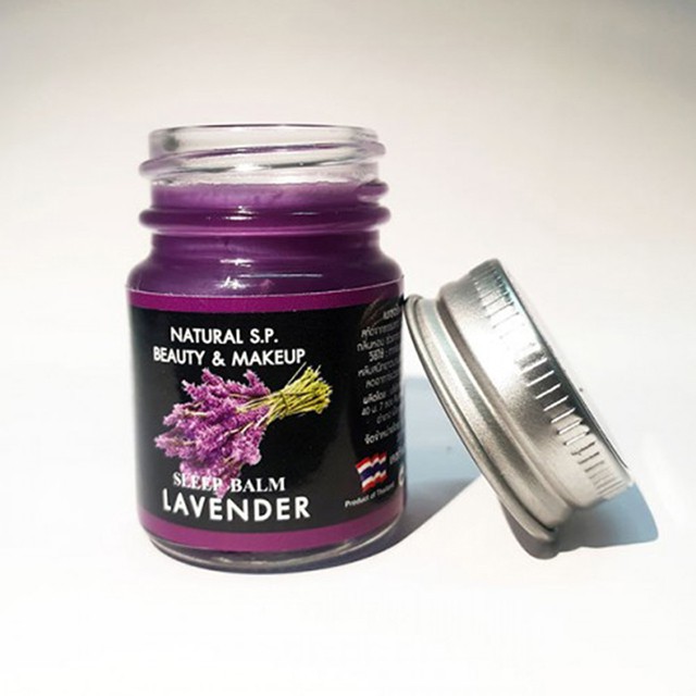 (15g) Dầu Cù Là Giúp Ngủ Ngon Lavender Sleep Balm Natural S.P. Beauty &amp; Makeup Thái Lan