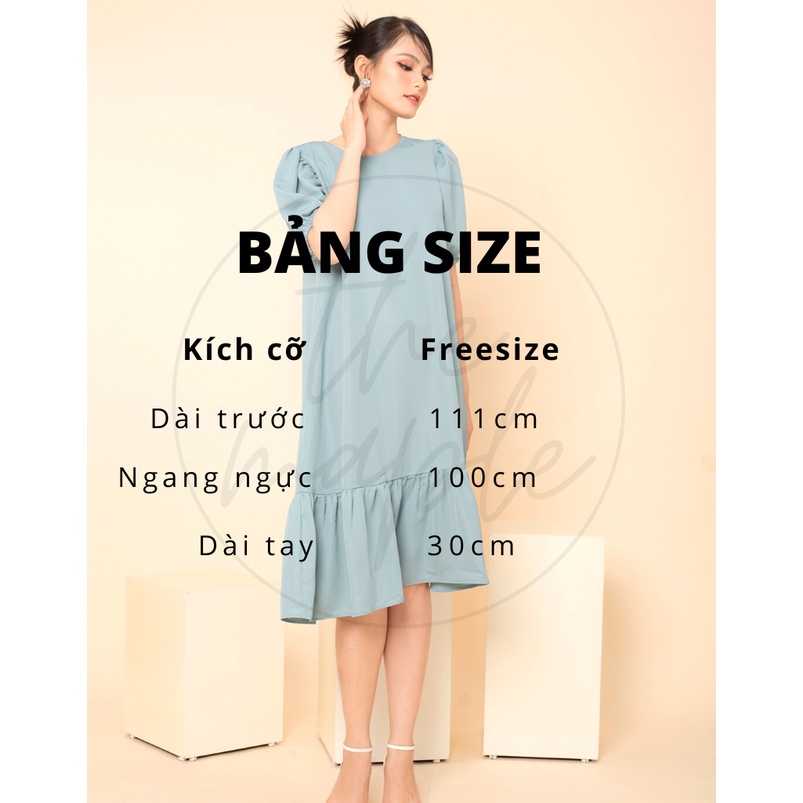 Đầm đuôi cá classic form dài THE MAPLE