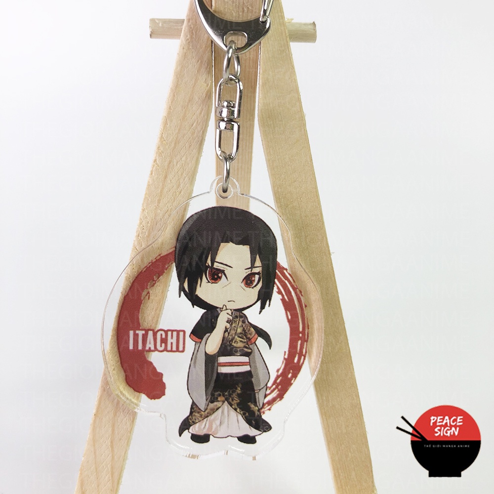 Móc khóa NARUTO SHIPPUDEN - DEFORMED ver in hình anime chibi xinh xắn