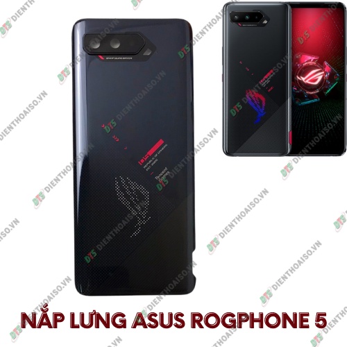 Nắp lưng asus rogphone 5 đen , trắng