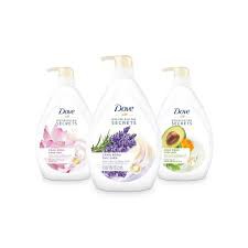 Sữa tắm Dove căng bóng Tươi mới/ Thư giãn/ Sáng mịn 530g