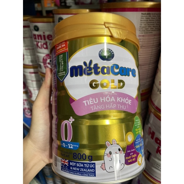 Sữa bột Metacare Gold 0+, 1+, 2+