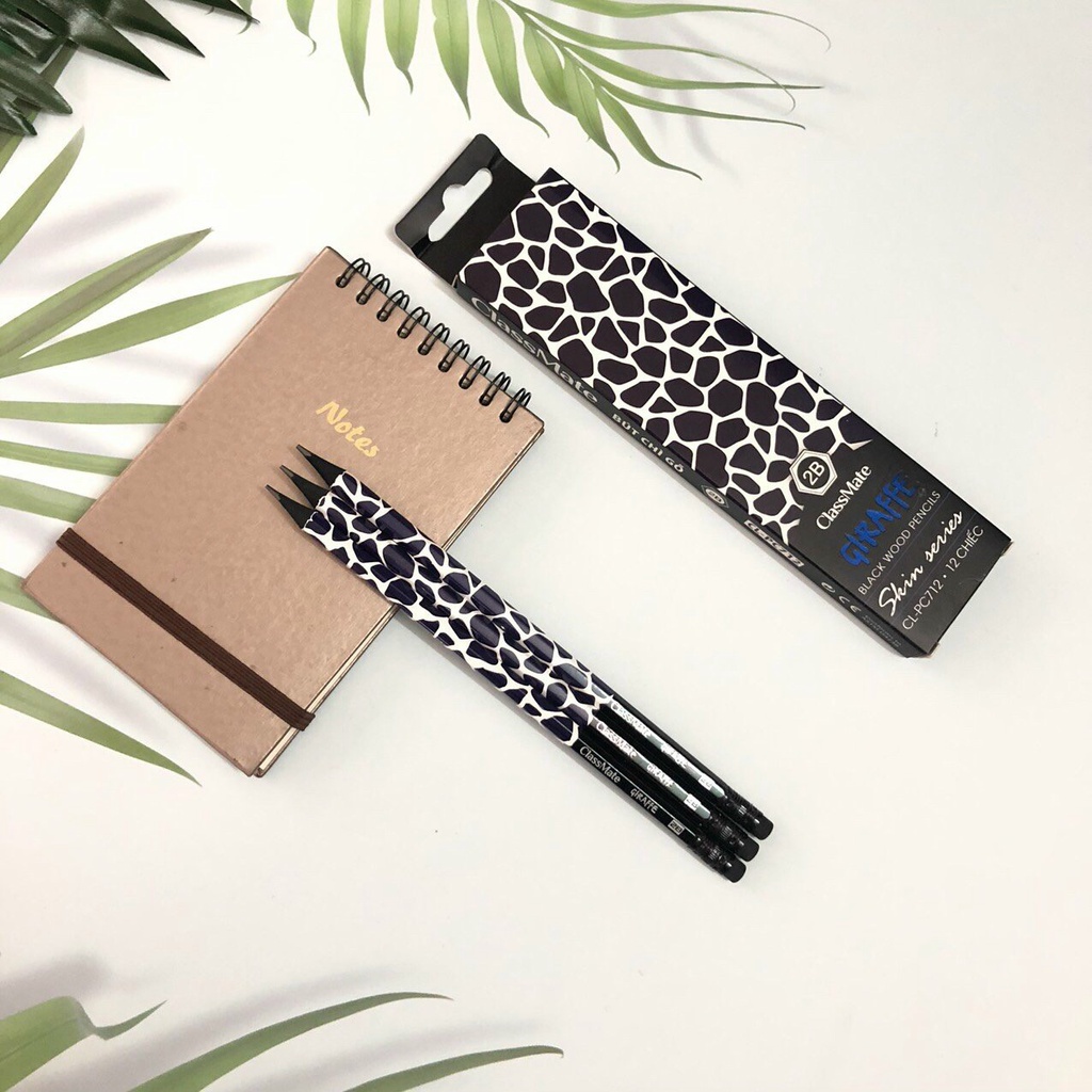 Bút chì Gỗ Đen 2B Cao Cấp Classmate Skin Series CLPC712