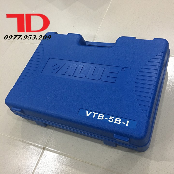 BỘ DỤNG CỤ LẮP ĐẶT, SỬA CHỮA, BẢO DƯỠNG MÁY LẠNH VALUE VTB - 5B