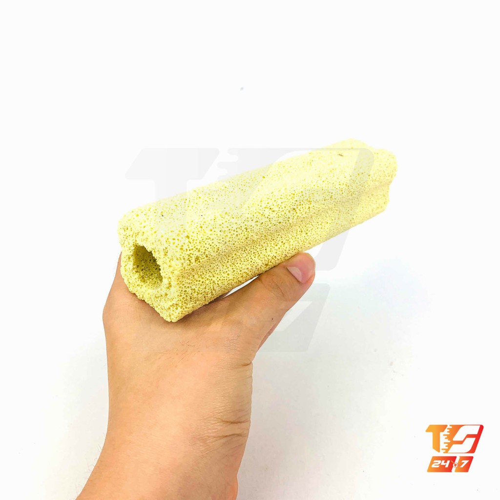 Thanh Sứ Lọc Hoa Mai Lớn 15x3.5cm - Vật Liệu Lọc Nước Hồ Cá, Bể Thủy Sinh