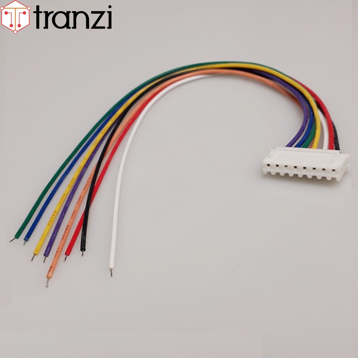 Dây cắm header 2.54mm XH2.54 8P 22AWG 20cm 1 đầu bấm - túi 1 cái