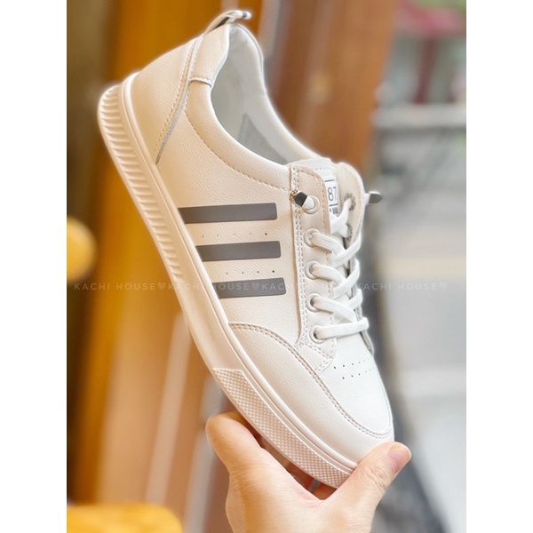 Giày Thể thao dây chun 3 sọc mẫu MM2211 - kachihouse