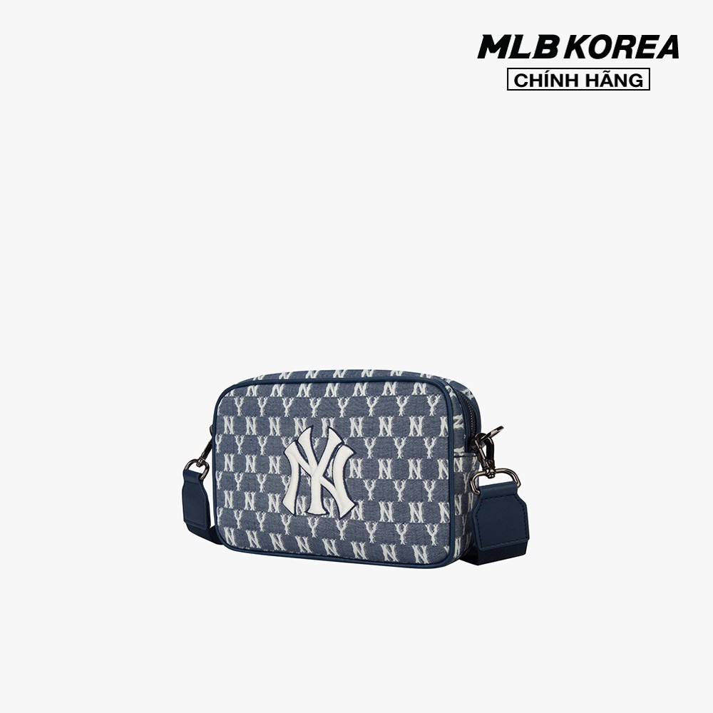 MLB - Túi đeo chéo chữ nhật Monogram Jacquard 32BGDC111-50N