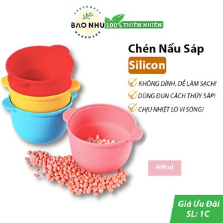 Chén Silicon Chịu Nhiệt, Chống Dính Chuyên Dụng Nấu Sáp Wax