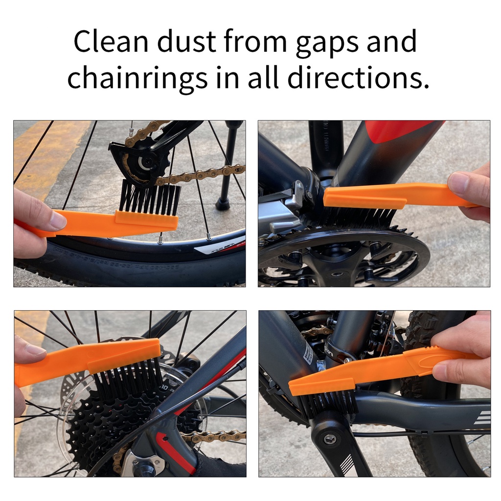 WEST BIKING Set 6 dụng cụ vệ sinh xe đạp thiết kế tiện lợi dễ dùng