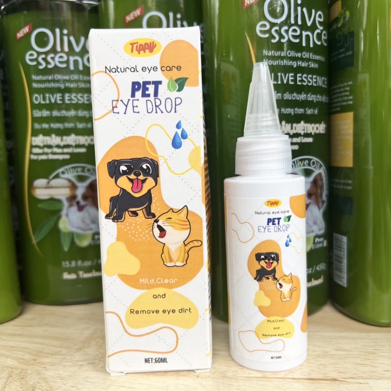 Dung dịch nhỏ mắt làm sạch khuẩn cho thú cưng