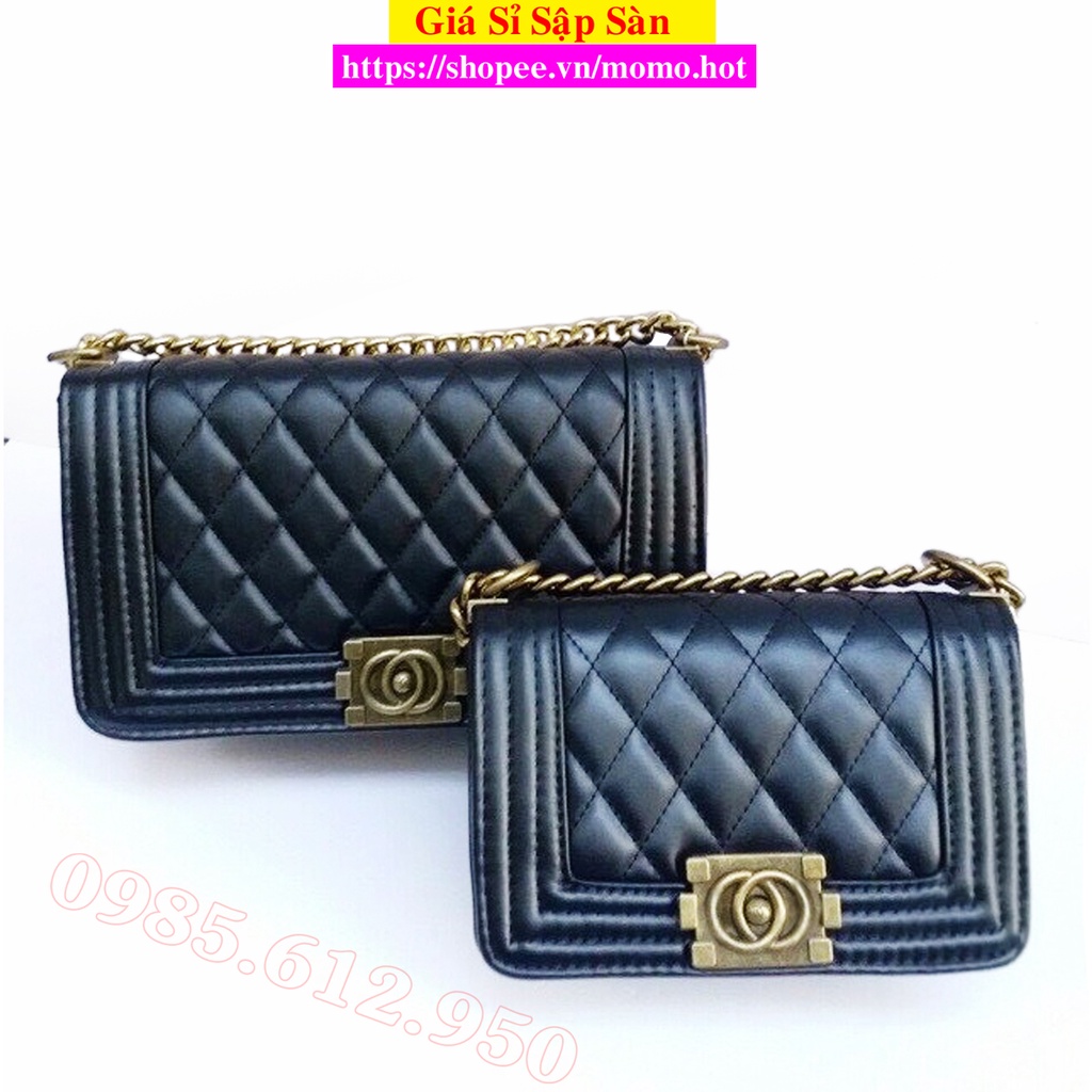 Túi Boy Xích Đồng Chất Siêu Đẹp ( Giá Sỉ) ( mã B165)