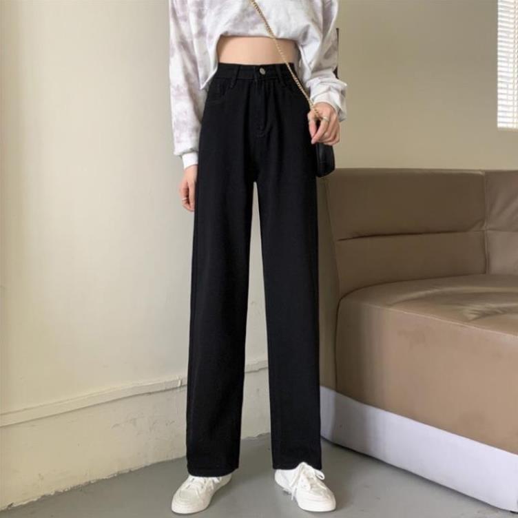 Quần jeans, quan bò baggy nữ ống suông rộng TR01 hot trend 2021