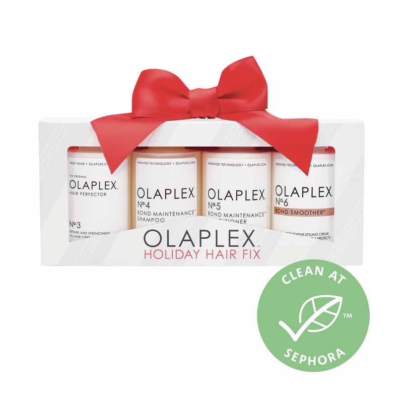 [Olaplex, hàng Mỹ] SET DƯỠNG, PHỤC HỒI TÓC CHUYÊN NGHIỆP OLAPLEX HOLIDAY HAIR FIX