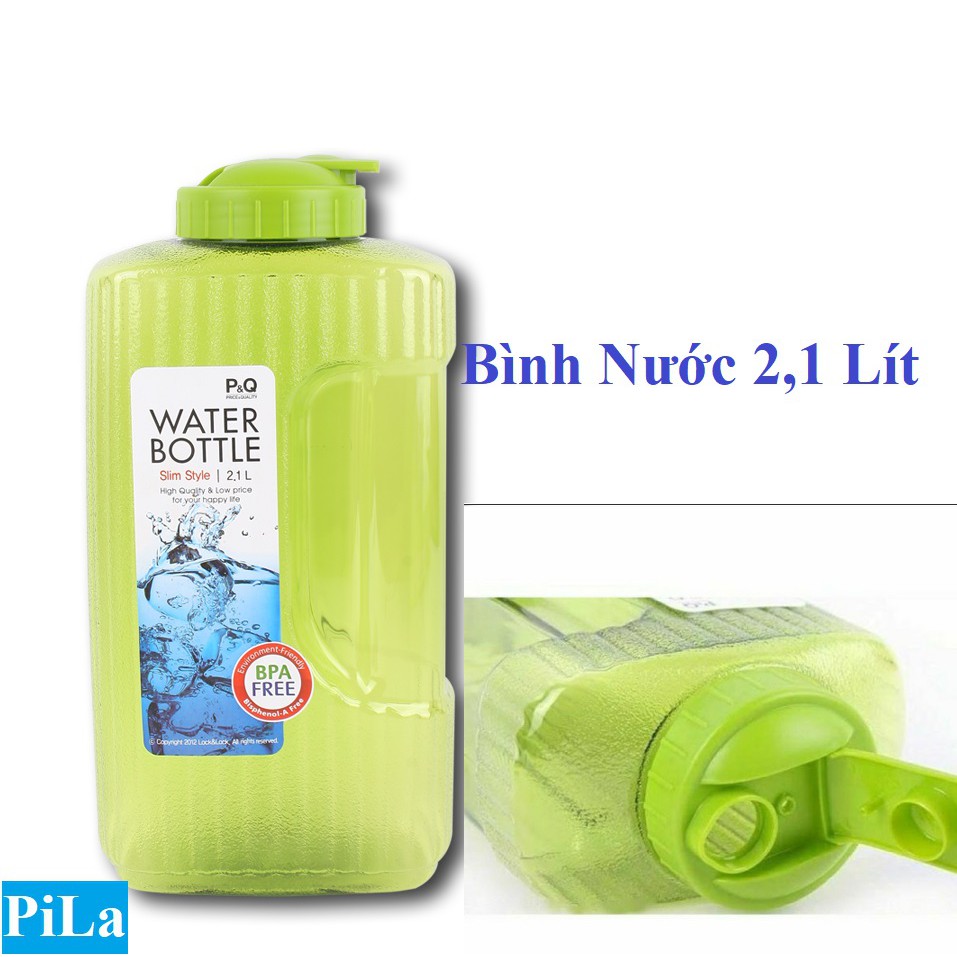 Bình Nước Nắp Bật Dung Tích Lớn , Bình Nước Tủ Lạnh