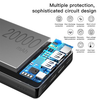 Sạc Dự Phòng Baseus JA X20 20000Mah