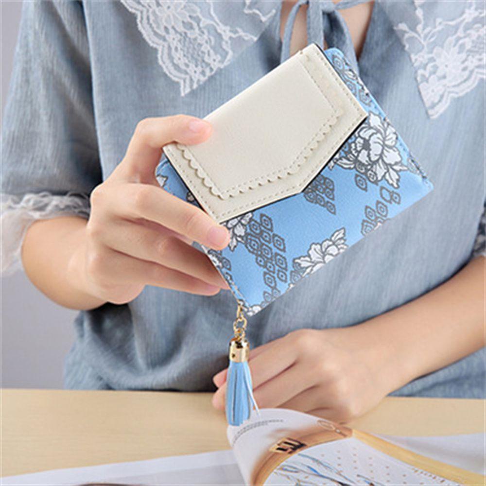 Ví Da PU Gập Thời Trang ROWANS Giá Đỡ