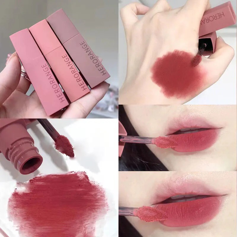 Son Herorange Nội Địa Trung Kem Lì Màu Đất Lâu Trôi Mềm Mượt Mẫu Mới Somoholic SM24 | BigBuy360 - bigbuy360.vn