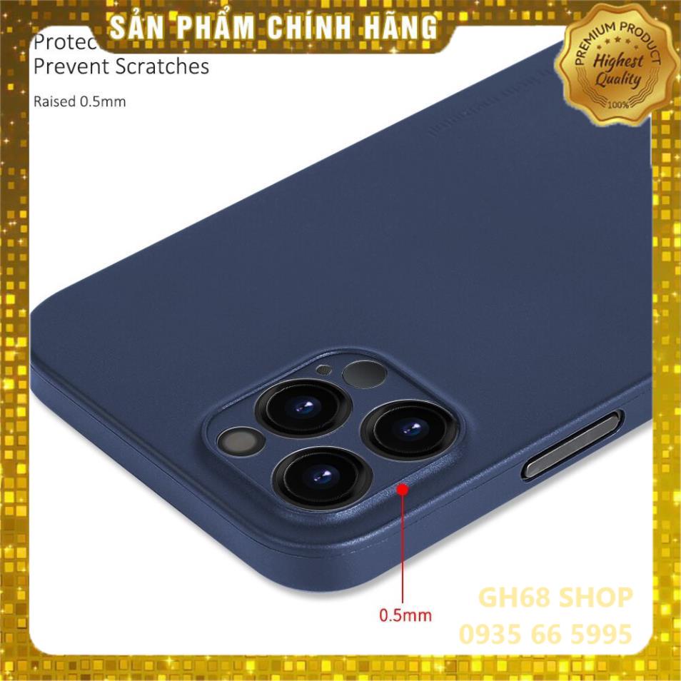 Ốp lưng MEMUMI SIÊU MỎNG 0.3mm BẢO VỆ CAMERA iPhone 14 / 13 / 12 hiệu Memumi