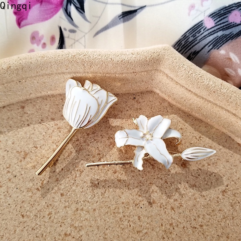 Ghim cài áo MISS ZOE hình hoa tulip dễ thương cho nữ