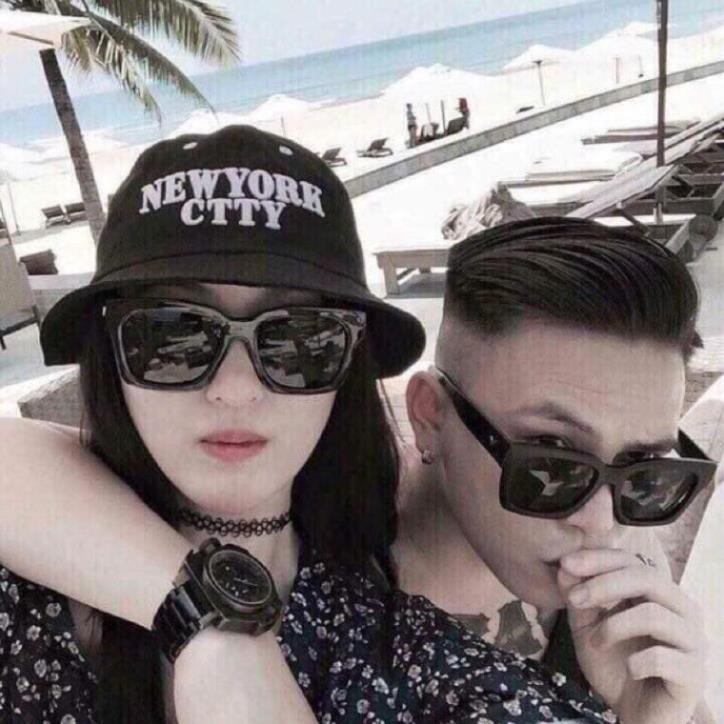 Kính GM bản to, kính râm unisex hot trend, kính mắt nam nữ gọng chữ V