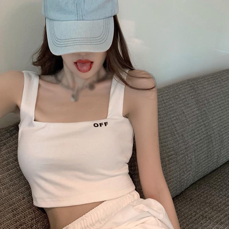 Áo Ba Lỗ Dệt Kim In Chữ Thời Trang Cho Nữ | BigBuy360 - bigbuy360.vn