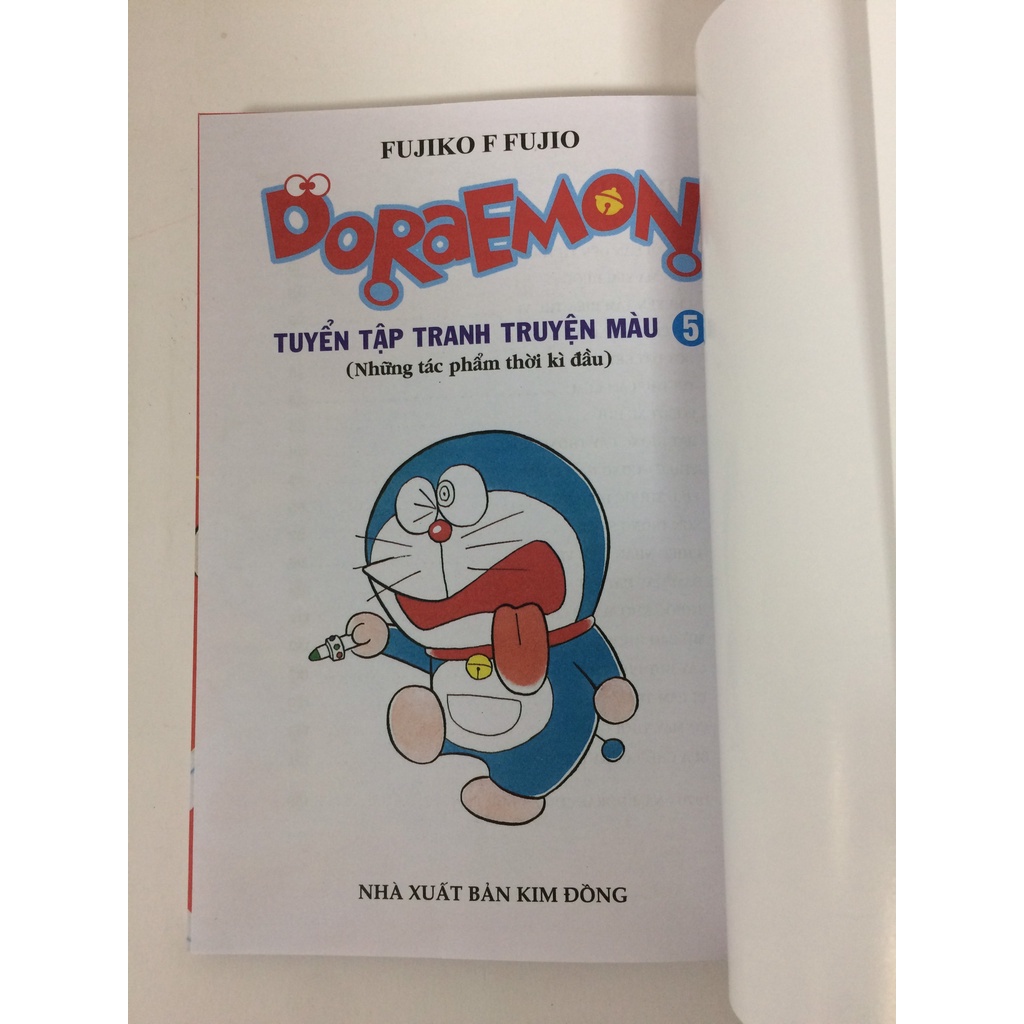 Sách - Doraemon tuyển tập tranh truyện màu - Tập 5