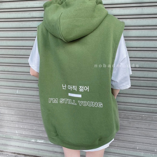 Áo Hoodie Vest - nobadmoods