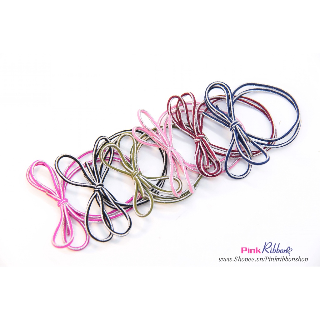 SET 5 CÁI - Chun sọc nhũ cao cấp tết nơ