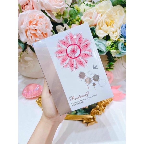 Mặt Nạ Yến Rostbeauty Chính Hãng Hộp 10miếng