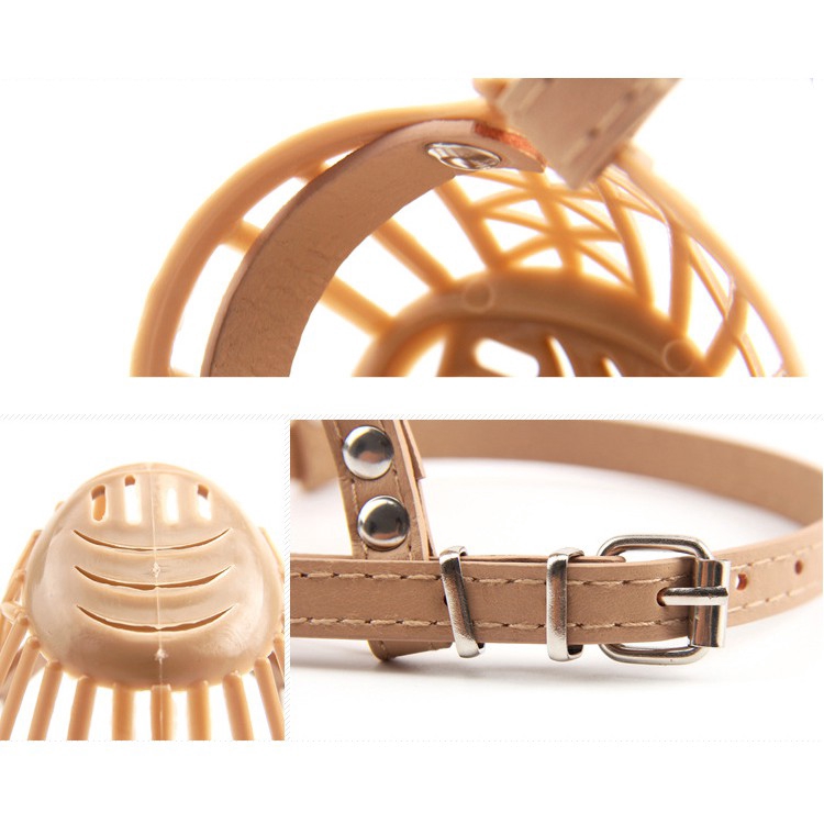 Rọ mõm bằng nhựa cho thú cưng tiện lợi