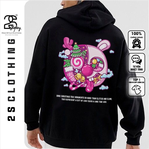 Áo Khoác Nam Có Mũ Nỉ Bông Form Rộng 2s Clothing Áo Hoodie Nam Oversize Noel Basic Dày Dặn TV5076 | BigBuy360 - bigbuy360.vn