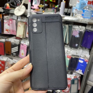 Ốp Samsung A22 4G ,A03S dẻo đen vân da
