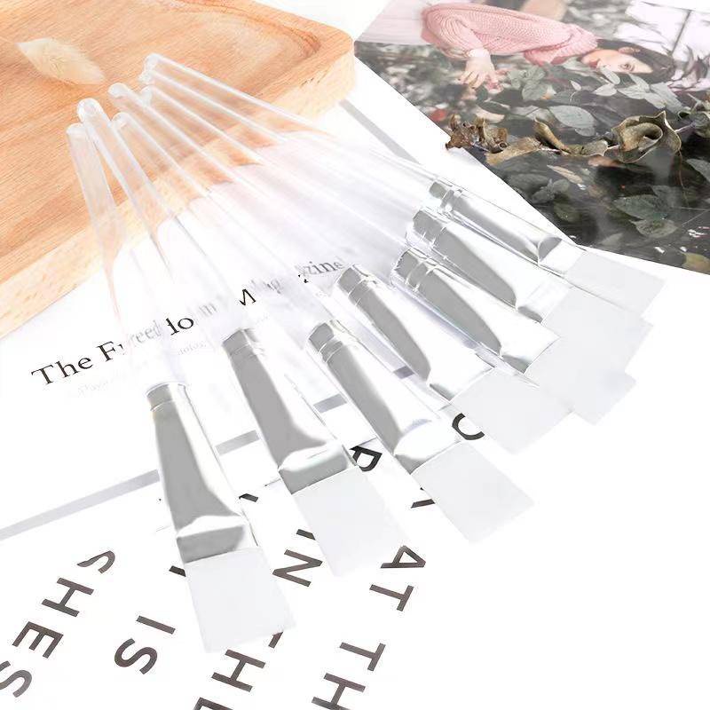 1 cọ trang điểm lông mềm trong suốt