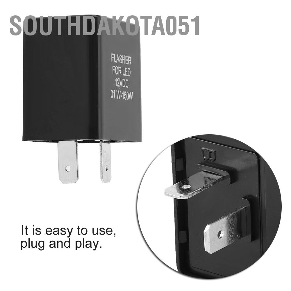 Southdakota051 Đèn LED điện tử có thể điều chỉnh rơ le cho đèn báo rẽ