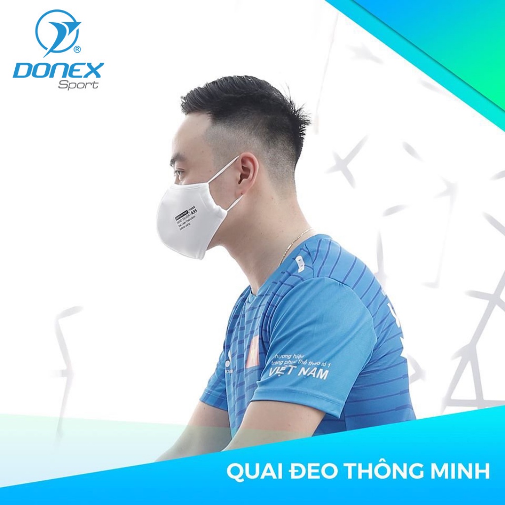 Khẩu Trang Kháng Khuẩn DONEXPRO Thiết Kế 3 Lớp Dày Dặn, Đảm Bảo Chất Lượng Sức Khỏe Hàng Đầu A95