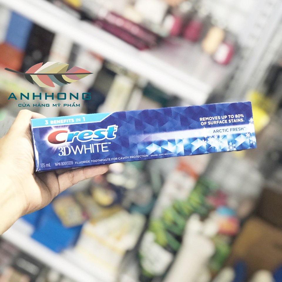 Kem Đánh Răng 3D White Advanced Whitening Dentifrice