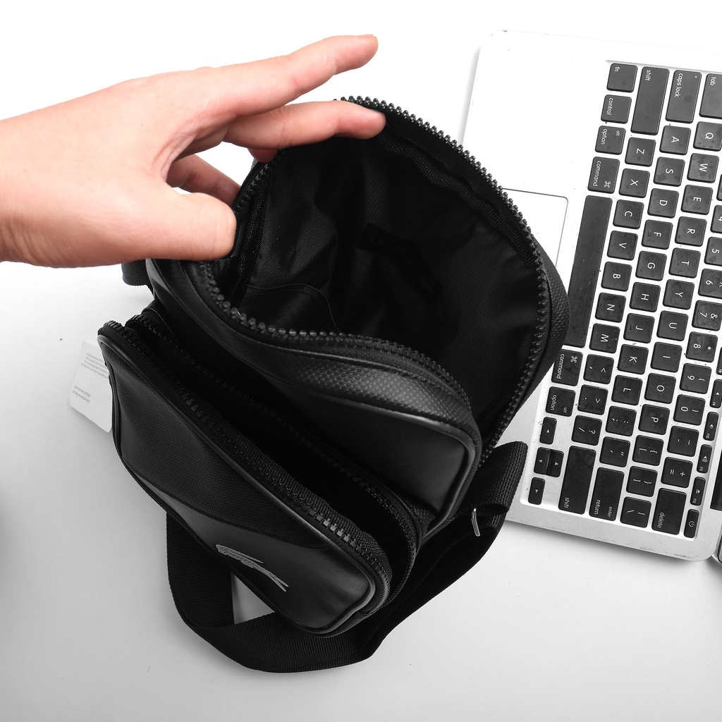 Túi đeo mini/túi đeo chéo unisex LCT chống thấm nước, chất da Si xịn