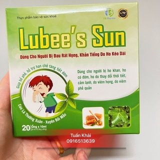 SIRO Ho LuBee s Sun thảo dược giảm ho, bổ phế, khản tiếng kéo dài