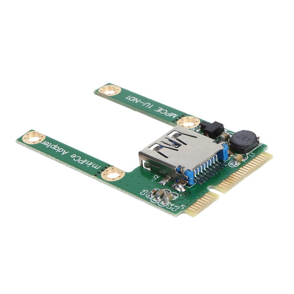 Thẻ chuyển đổi mở rộng Mini PCI-E sang USB 3.0 PCI cho máy tính xách tay/ máy tính để bàn