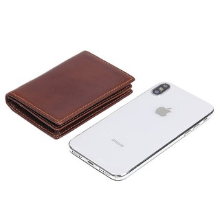 Ví gấp mini đựng thẻ da thật - 1401886