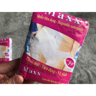 Combo 5 Quần Lót Giấy Chấm Bi Maxx Loại 1 Đủ Size